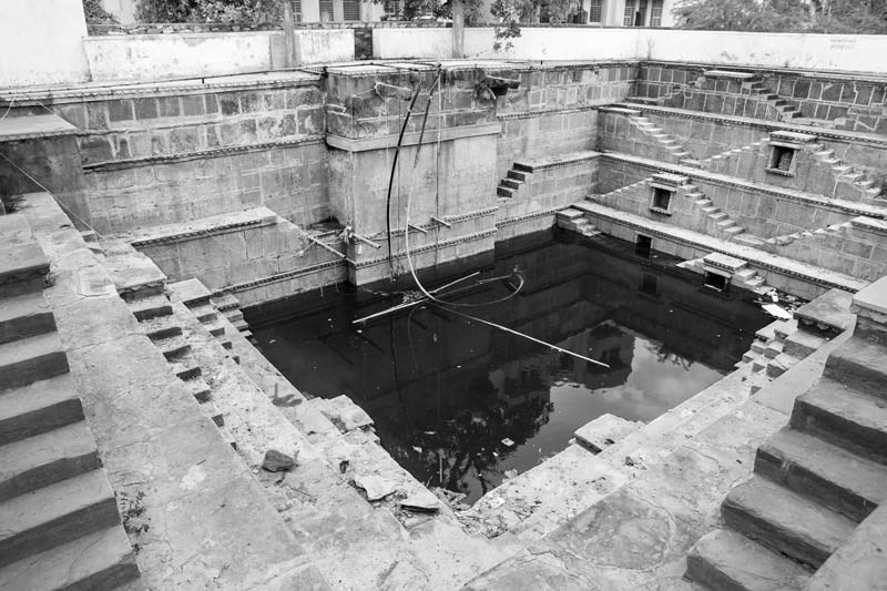 Impediments to enjoyment of Human Right to Water: 'Availability' Norm - Neglected 'baori' (step well) – a local water source – in a peri-urban locality in Udaipur, Rajasthan